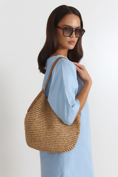 Large Paper Weave Tote