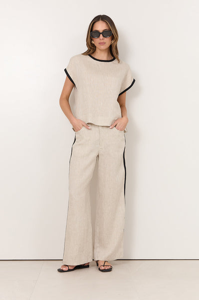 Marlie Linen Top