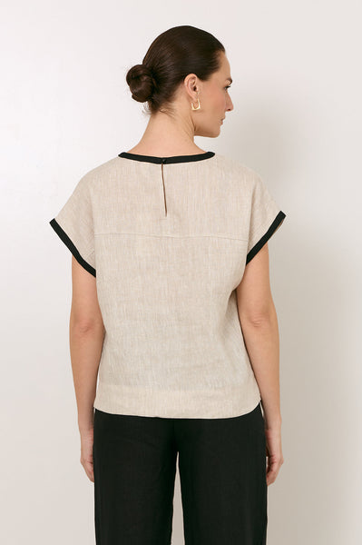 Marlie Linen Top