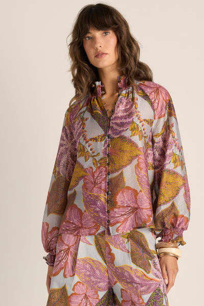 Daria Shirred Blouse
