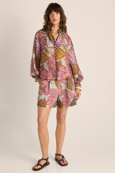 Daria Shirred Blouse