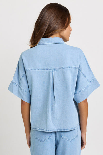 Dawn Denim Shirt-Medium Wash