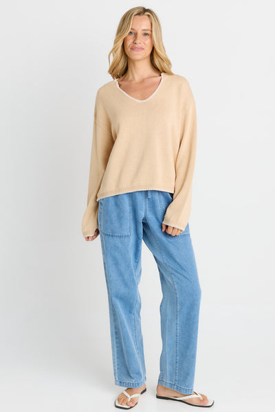 Ascot Stitch Sweater
