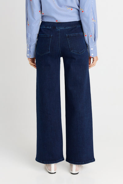 Straight Stretch Jean- Indy Blue
