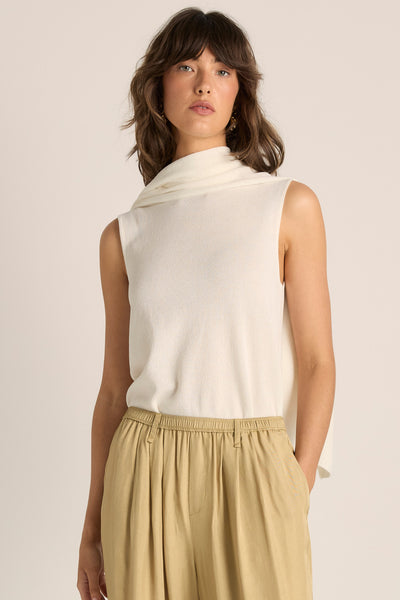 Kora Cape Top-Cream