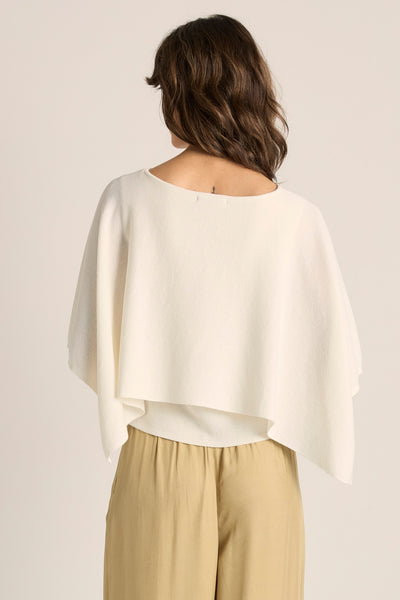 Kora Cape Top-Cream