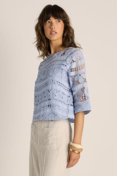 Gaia Lace Top