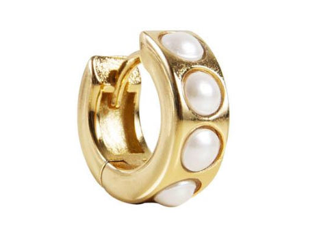 Crystal Pearl Huggies