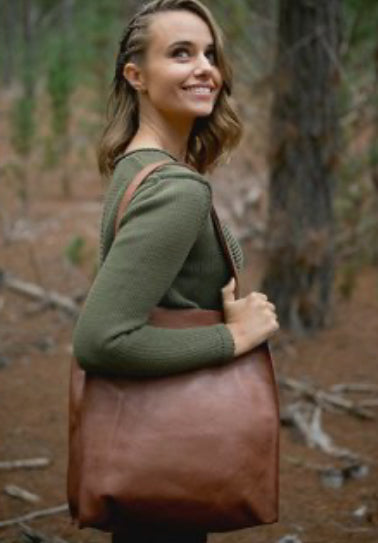 Catie Leather Tote