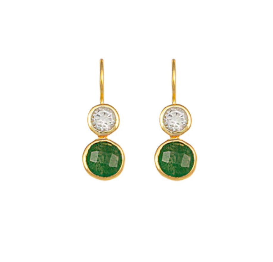 Lilypad Earrings