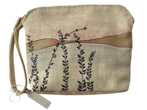 Linen Clutch Bag