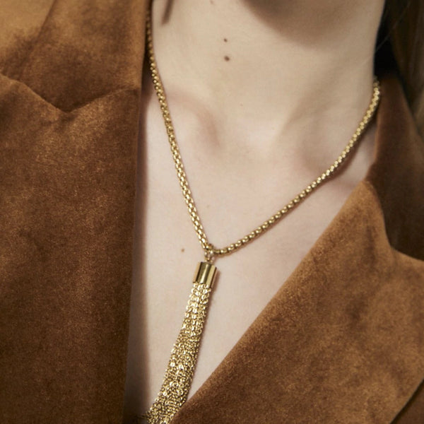 Manhattan Tassel Necklace