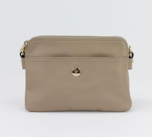 Trisha Leather Crossbody Bag