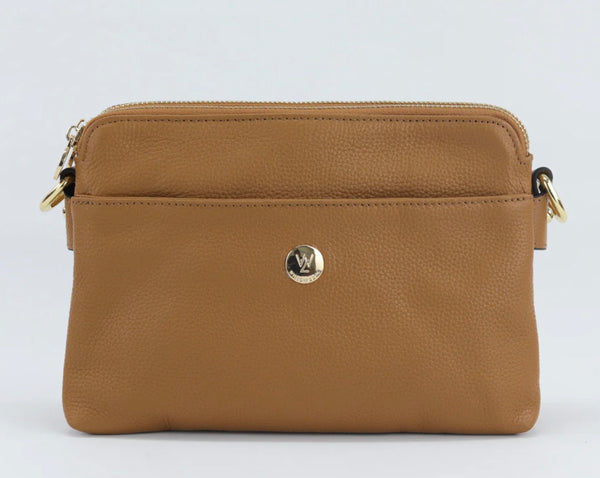 Trisha Leather Crossbody Bag
