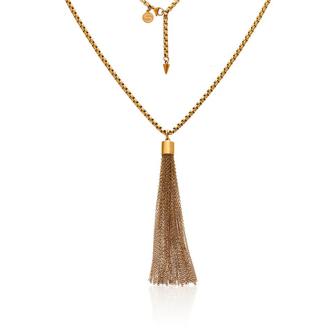 Manhattan Tassel Necklace