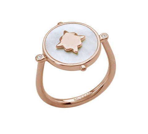 Temple Moon Ring - Rose Gold