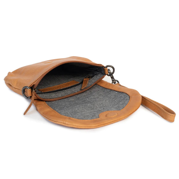 Zoe Leather Bag/Clutch
