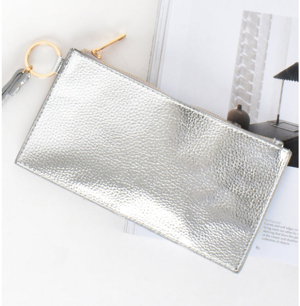 Blair Textured Handle Long Purse