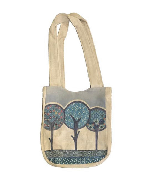 Linen Shoulder Bag