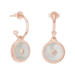 Halcyon Shield Earrings