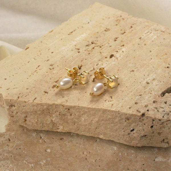 Small Pearl Earrings