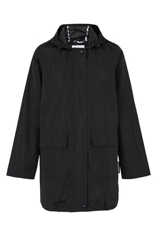 3/4 Raincoat in Black