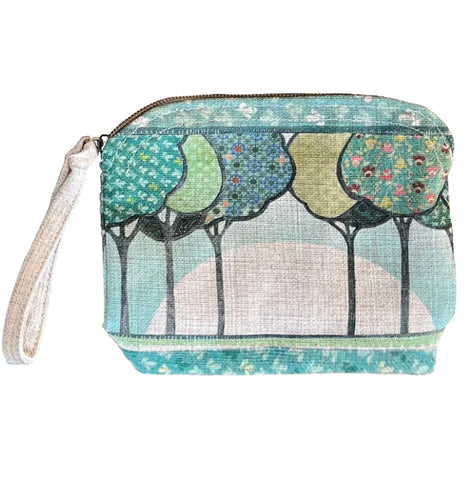 Linen Clutch Bag