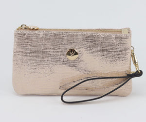 Polly Leather Clutch