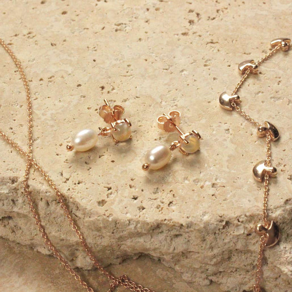 Small Pearl Earrings