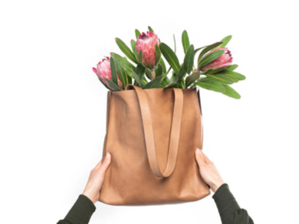 Catie Leather Tote
